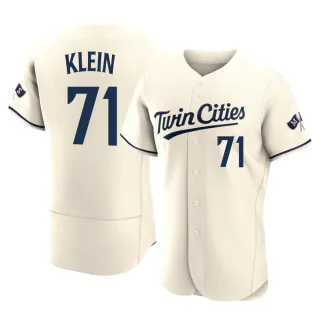 Men's Authentic Cream John Klein Minnesota Twins Alternate 2023 Jersey