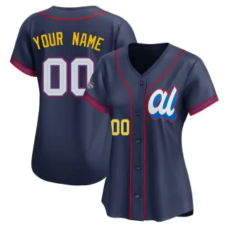 Women's Limited Navy Custom Minnesota Twins American League 2025 All-Star Edition Jersey