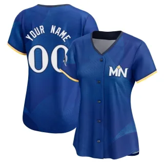 Women's Limited Royal Custom Minnesota Twins 2024 City Connect Jersey