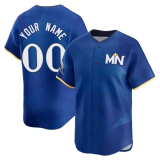 Youth Limited Royal Custom Minnesota Twins 2024 City Connect Jersey