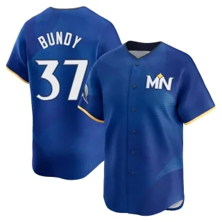 Youth Limited Royal Dylan Bundy Minnesota Twins 2024 City Connect Jersey
