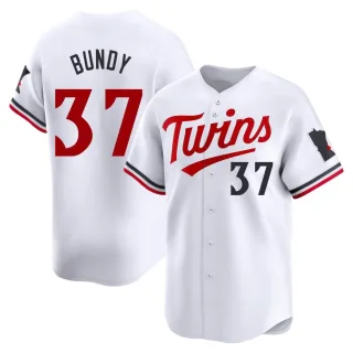 Youth Limited White Dylan Bundy Minnesota Twins Home Jersey