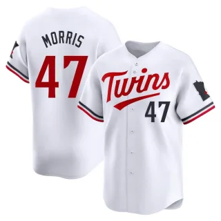 Youth Limited White Jack Morris Minnesota Twins Home Jersey