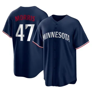 Youth Replica Navy Jack Morris Minnesota Twins Alternate Jersey